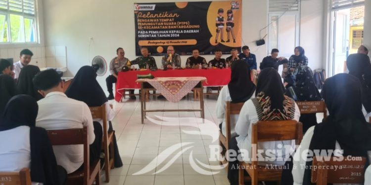 66 Pengawas TPS Tingkat Kecamatan Bantargadung Dilantik Panwascam