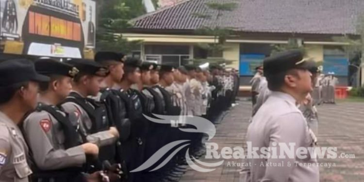 Polres Tasikmalaya Kota, Kerahkan Ratusan Personel Amankan Debat Publik Pilkada Kota Tasikmalaya