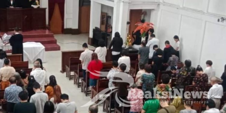 Minggu kasih Gereja Sidang Kristus, Polsek Baros terapkan Pengaman secara Preventif