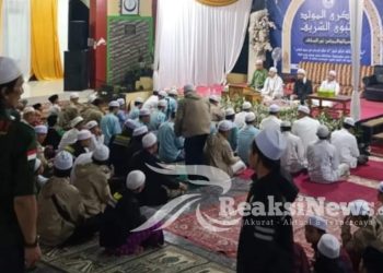 Maulid Nabi Muhammad SAW, Kapolsek Baros Tingkatkan Pengamanan Giat Nuurussaqaf