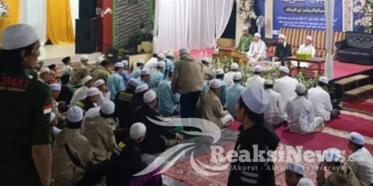 Maulid Nabi Muhammad SAW, Kapolsek Baros Tingkatkan Pengamanan Giat Nuurussaqaf