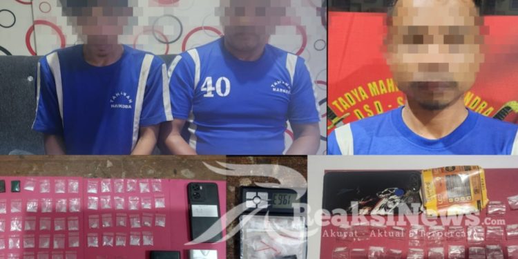 3 Pengedar Narkoba di Sukabumi Diringkus Polisi, Puluhan Paket Sabu Diamankan