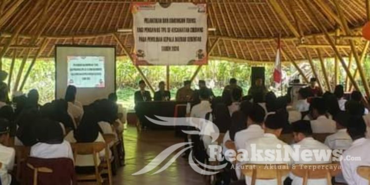 PTPS Kecamatan Cikidang Dilantik, Ini Tugasnya Untuk Mewujudkan Sukses Pilkada Serentak 2024