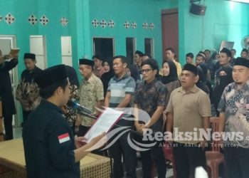 Jelang Pilkada Serentak, 133 Petugas KPPS Desa Warungkiara Resmi Di Lantik