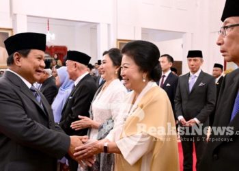 Presiden Prabowo Subianto Melantik dan Mengambil Sumpah Jabatan Wakil Ketua dan Anggota Dewan