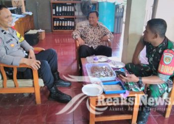 Jalin Silaturahmi, Sinergitas TNI- Polri Sambang Kantor Kelurahan Cikundul