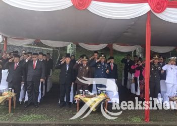 Dandim 0622/Kabupaten Sukabumi Bacakan Amanat Mensos RI Saat Upacara Hari Pahlawan
