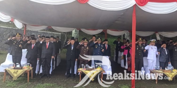 Dandim 0622/Kabupaten Sukabumi Bacakan Amanat Mensos RI Saat Upacara Hari Pahlawan