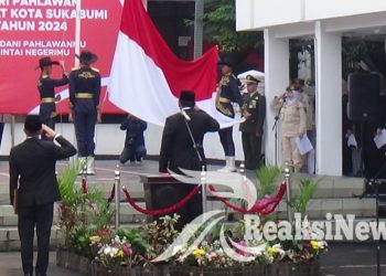 Upacara Peringatan Hari Pahlawan Tingkat Kota Sukabumi tahun 2024