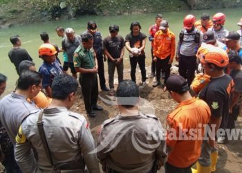 Tim Gabungan Lakukan Pencarian Korban Tenggelam Warga Lembursitu, Diduga Hanyut Terbawa Arus Sungai Cipelang, Ini Kronologisnya