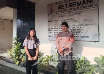 Polisi Rutin Ciptakan Keamanan, Pam Gereja Setiap Hari Minggu