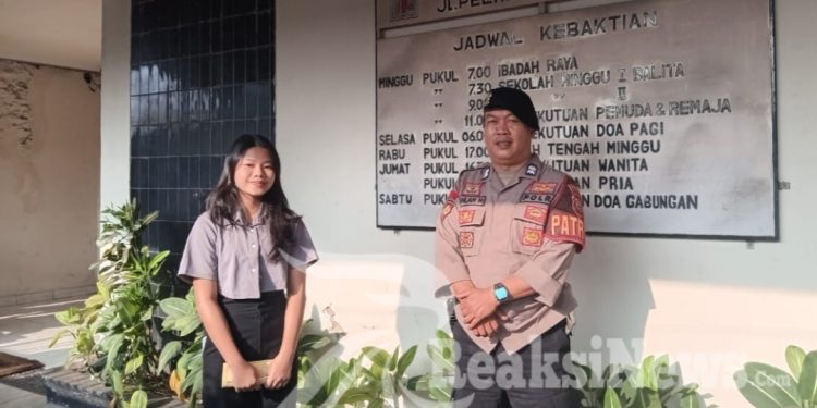 Polisi Rutin Ciptakan Keamanan, Pam Gereja Setiap Hari Minggu