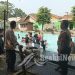 Patroli Tempat Wisata Kolam Renang Sport Garden Anggota Samapta Polsek Lembursitu