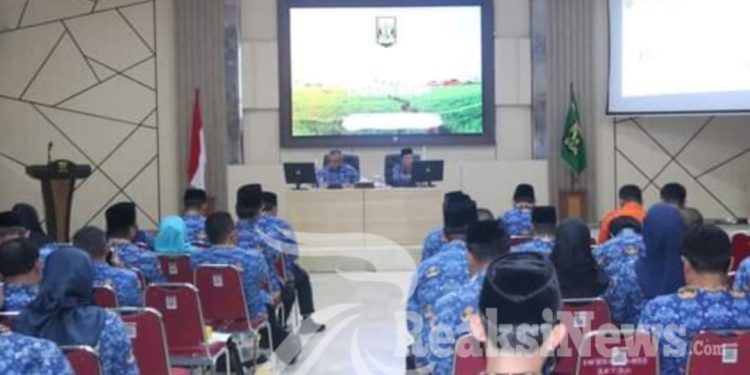 Rapat Dinas Bupati Sukabumi Tekankan Pentingnya SPBE Untuk Mendukung Tatakelola Pemerintahan