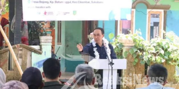 Sekda Ade Resmikan Sumur Bor dan Pipanisasi di Batununggul Cikembar