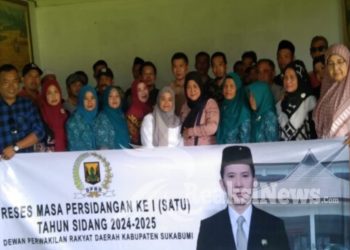 Gelar Reses Sidang Pertama 2024-2025, Anggota DPRD Fraksi Gerindra Kab Sukabumi Teddy Setiadi Serap Aspirasi Masyarakat