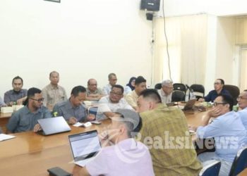 Sekda Pimpin Rapat Pembahasan Pemenuhan Dokumen MCP-KPK