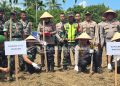Polres Bireuen Ikuti Launching Gugus Tugas Polri Dukung Ketahanan Pangan