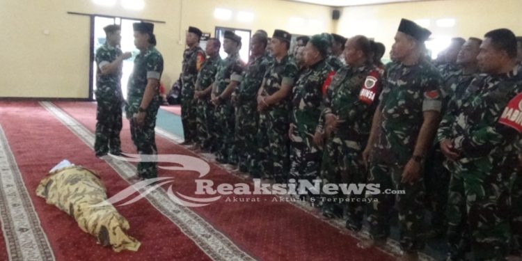 Kodim 0607/Kota Sukabumi Gelar Praktek Pemulasaraan Jenazah