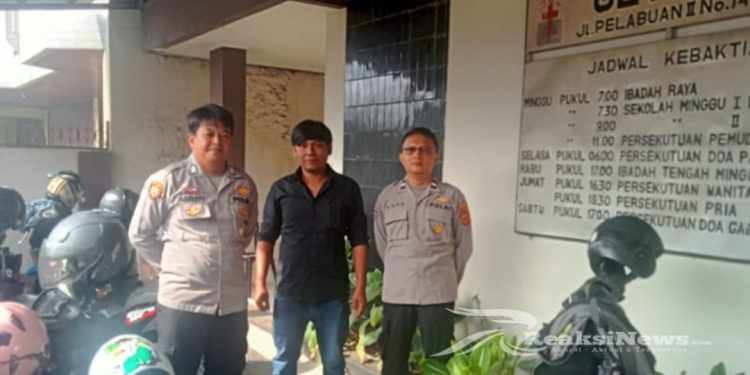 Polisi Rutin Ciptakan Keamanan, Pam Gereja Setiap Hari Minggu