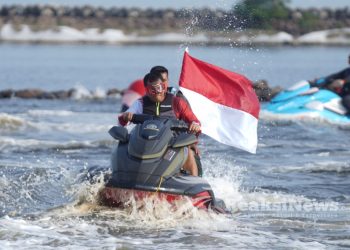 Hadiri Lomba Jetski Panglima TNI Cup, Wakasad Dukung Sportivitas dan Kebersamaan
