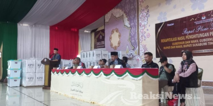 Panwaslucam Warungkiara Lakukan Monitoring Rapat Pleno Terbuka Rekapitulasi Perolehan Suara Pilkada 2024