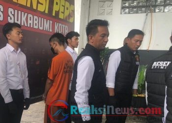 Mantan Sekdes Cikahuripan,Diborgol Polres Kota Sukabumi, Diduga Terlibat Korupsi ADD/DD Rp. 349.523.429