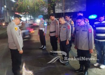 Kapolsek Lembursitu Pimpin Apel KRYD Antisipasi Malam Minggu