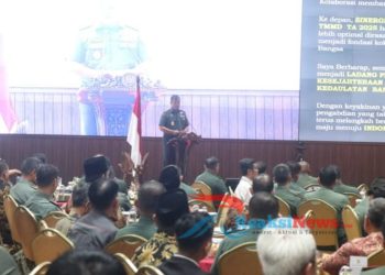 Wabup Iyos Hadiri Rapat Paripurna Evaluasi TMMD Tahun 2024