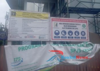 Pekerja Proyek Renovasi Gedung Imigrasi Kelas IIB Kota Sukabumi Cenderung Abaikan Keselamatan Para Pekerjanya