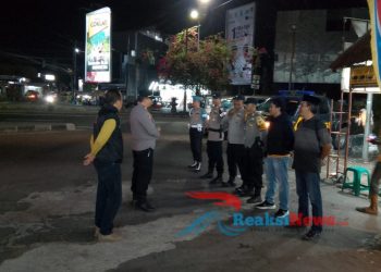 Kapolsek Lembursitu Pimpin Apel KRYD Antisipasi Malam Minggu