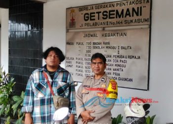 Polisi Rutin Ciptakan Keamanan, Pam Gereja Setiap Hari Minggu