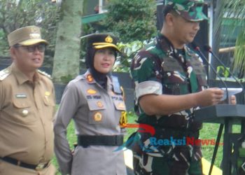 Kodim 0607 Kota Sukabumi Gelar Apel Pasukan Penegakan Hukum Percepatan Program Pemerintah Asta Cita Menuju Indonesia Maju