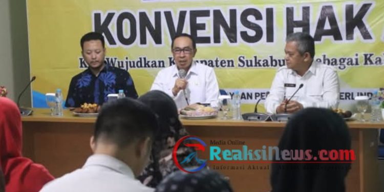 Buka Konvensi Hak Anak, Sekda Memperkuat SDM Melalui Pengetahuan Tentang Hak Anak