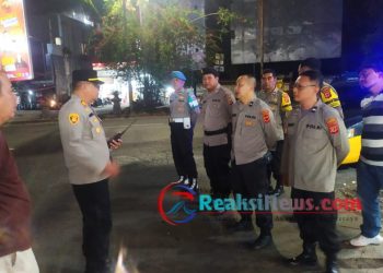Kapolsek Lembursitu Pimpin Apel KRYD Antisipasi Malam Minggu