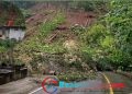 Akses Jalan Arah Bagbagan – Kiaradua Lumpuh Total, Akibat Terjadi Longsor di Sukabumi