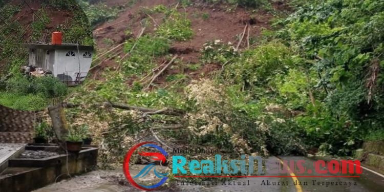 Akses Jalan Arah Bagbagan – Kiaradua Lumpuh Total, Akibat Terjadi Longsor di Sukabumi