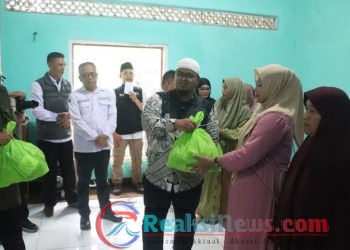Wabup Apresiasi Tinggi Bantuan Laz Rabbani Bogor Untuk Korban Bencana di Datarnangka Sagaranten
