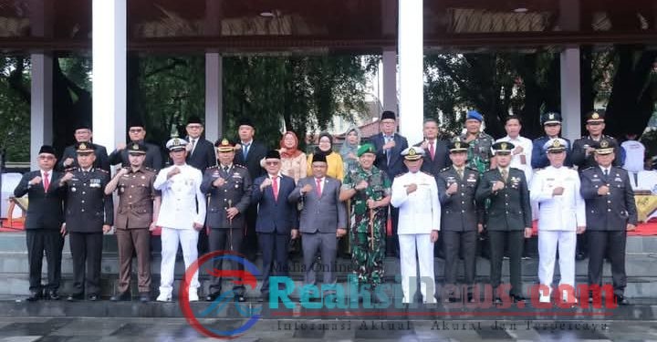 Wabup Pimpin Upacara Peringatan Hari Bela Negara Ke 76 Tingkat Kabupaten Sukabumi