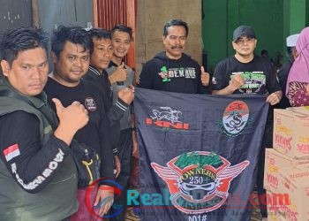 KNI Regional Jabar Salurkan Bantuan Kepada Korban Pergeseran Tanah di Kp Gempol Sukabumi