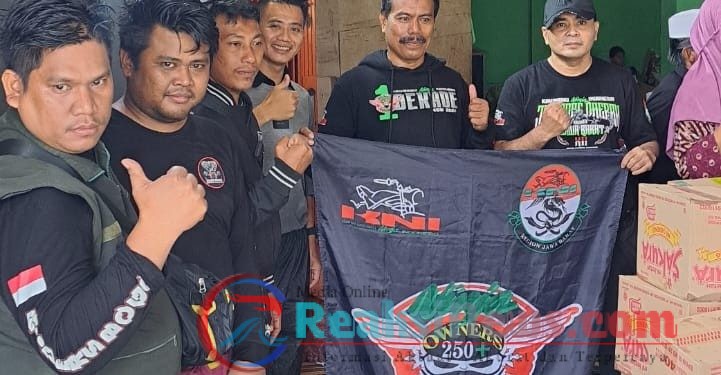 KNI Regional Jabar Salurkan Bantuan Kepada Korban Pergeseran Tanah di Kp Gempol Sukabumi