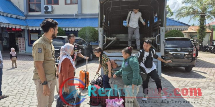 TNI AL Amankan PMI Non Prosedural di Sungai Silau Kabupaten Asahan