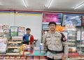 Patroli Sambang Alfamart dan Indomart beri Himbauan Kamtibmas