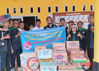 Yayasan Jurnalis Langkah Terarah Salurkan Bantuan Dan Temui Warga Terdampak Di Pengungsian Kampung Pangkalan Neglasari