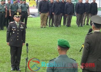 Kodim 0607/ Kota Sukabumi Peringati Hari Bela Negara, Irup Bacakan Amanat Presiden RI