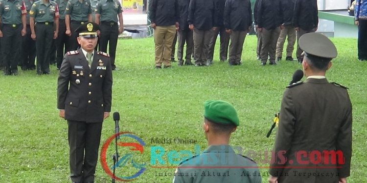 Kodim 0607/ Kota Sukabumi Peringati Hari Bela Negara, Irup Bacakan Amanat Presiden RI