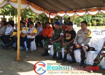 Puslatpurmar 6 Antralina Hadiri Beach Clean Up Pasca Bencana
