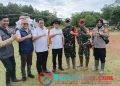 Dandim 0622/Kab. Sukabumi Dampingi Menteri Desa dan Pembangunan Daerah, Tinjau Lokasi Pergerakan Tanah