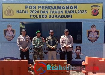 Personil Pos Pam TNI-Polri Di Warungkiara Laksanakan Pengamanan