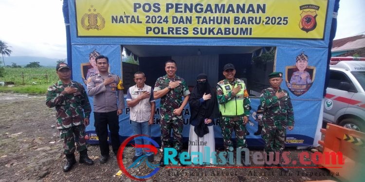 Dandim 0622/Kabupaten Sukabumi Kunjungi Pos Pam Bantargadung